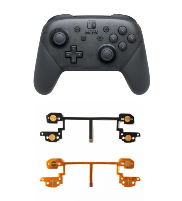 Switch Pro Controller L ZL R ZR Buttons Flex Cable