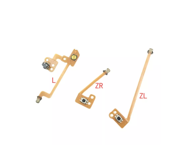 Switch Joy Con Controller ZR ZL L Ribbon Flex Cable Button Key Part