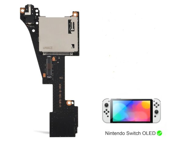 Nintendo Switch OLED Game Reader Card Slot Headphone