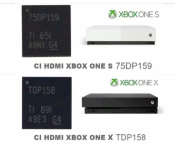 xbox one s and x ic
