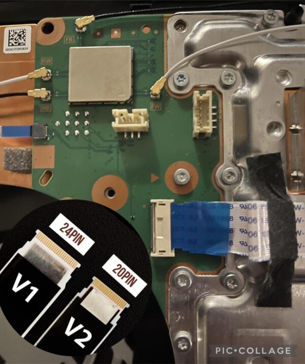 PS5 Controller 24PIN 20 PINDvd Drive Flex Cable